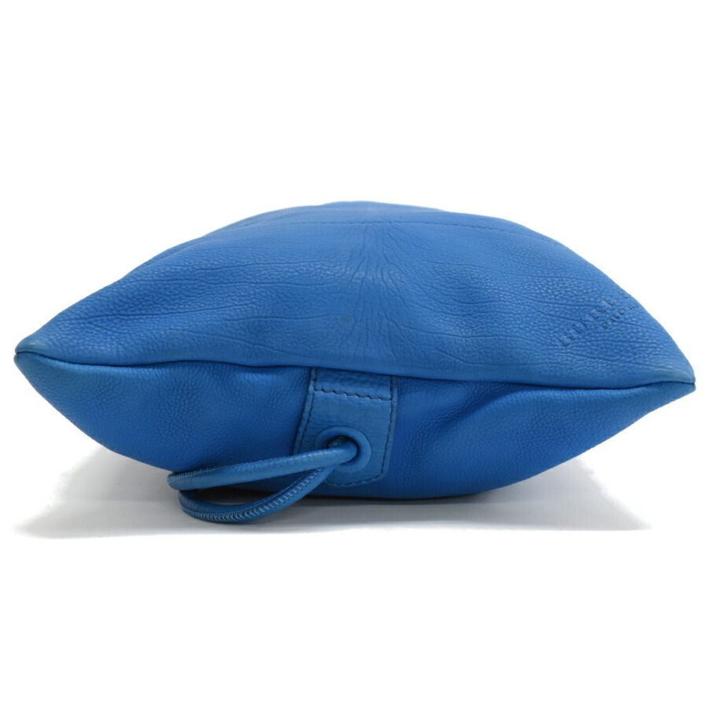 Burberry Prorsum knapsack backpack blue calfskin leather - Picture 4 of 9